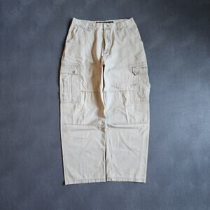 Vintage O'Neill Cream Double Knee Cargo Utility Pants 34x31